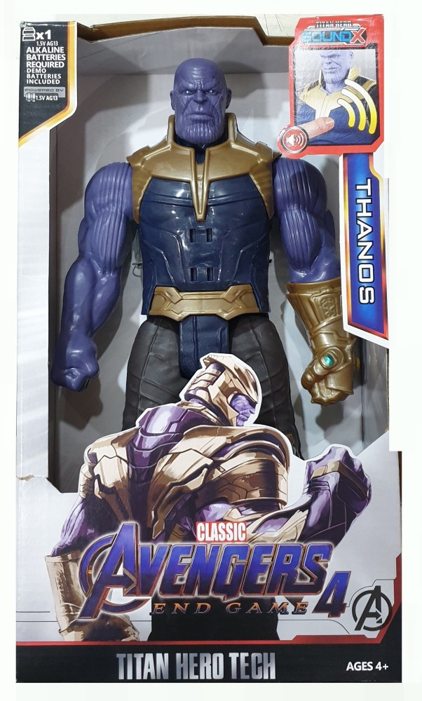 MARVEL Avengers Endgame Thanos Action Figure with Sound and Light