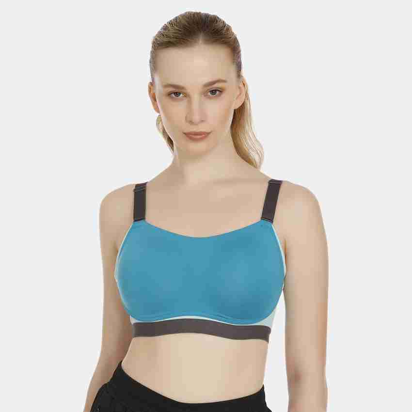 Zelocity by Zivame Women Training/Beginners Lightly Padded Bra - Buy  Zelocity by Zivame Women Training/Beginners Lightly Padded Bra Online at  Best Prices in India