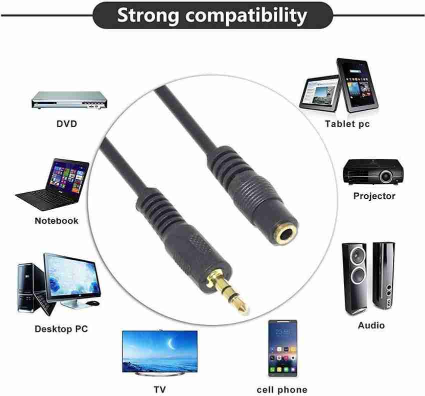Headphone extension cable best sale flipkart