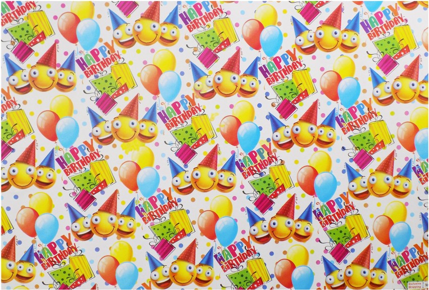10pcs New Baby Cartoon Gift Wrapping Paper Boy and Girl Birthday