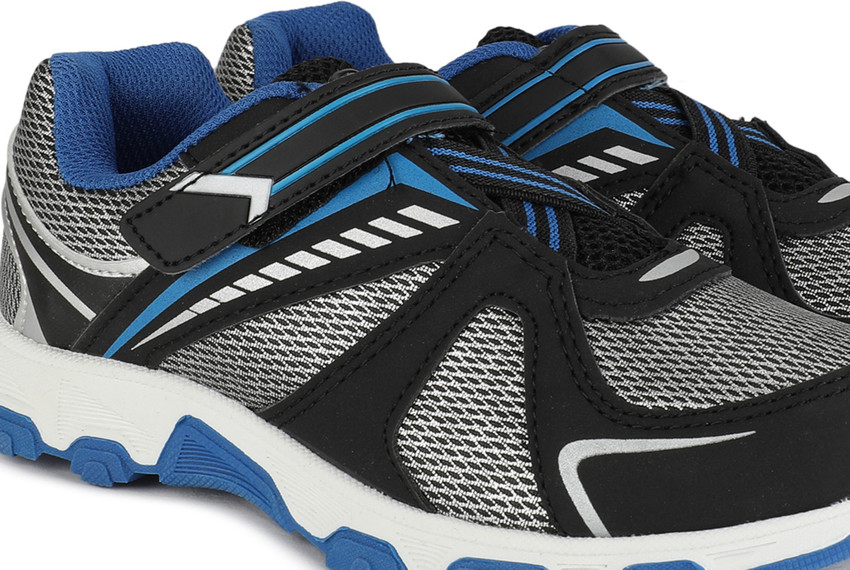 ATHLETIC WORKS by Walmart Boys Velcro Running Shoes Price in India