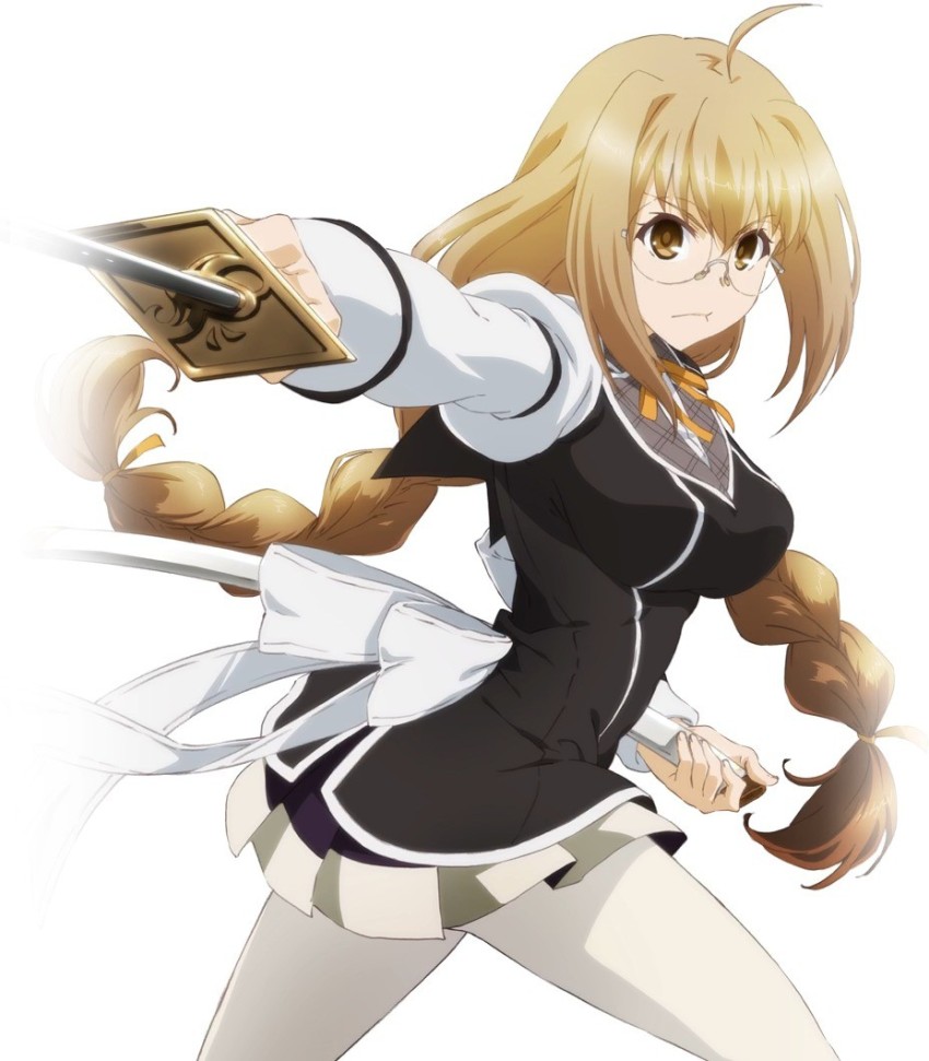 Free: Anime Chivalry of a Failed Knight Mima Kirigoe Desktop , Anime  transparent background PNG clipart - nohat.cc
