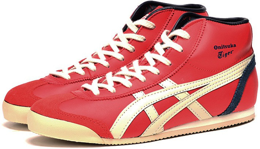 onitsuka Tiger Mexico 66 High Top Red Beige High Tops For Men Buy onitsuka Tiger Mexico 66 High Top Red Beige High Tops For Men Online at Best Price Shop