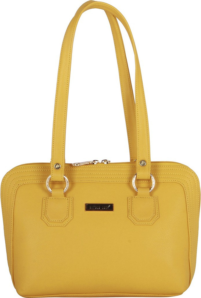 Purple Leaf Yellow Shoulder Bag HBP1648 Yellow Satchel Yellow Price in India Flipkart