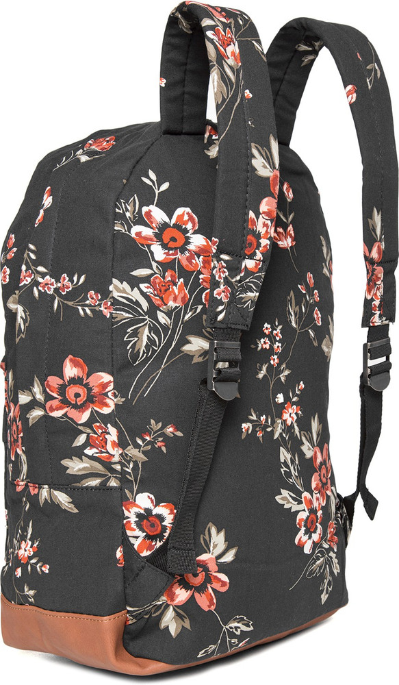 AEROPOSTALE Floral Printed Backpack 17 L Backpack Black Price in India Flipkart