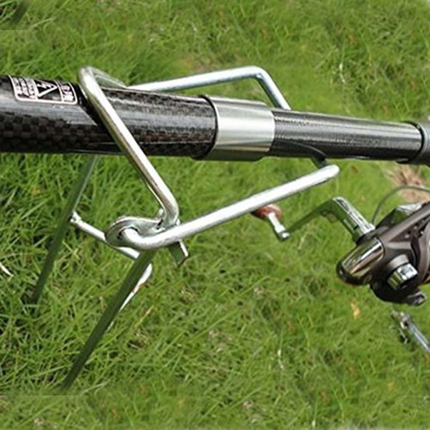 Portable Folding Fishing Rod Stand Rest Tackle for Outdoor Sea