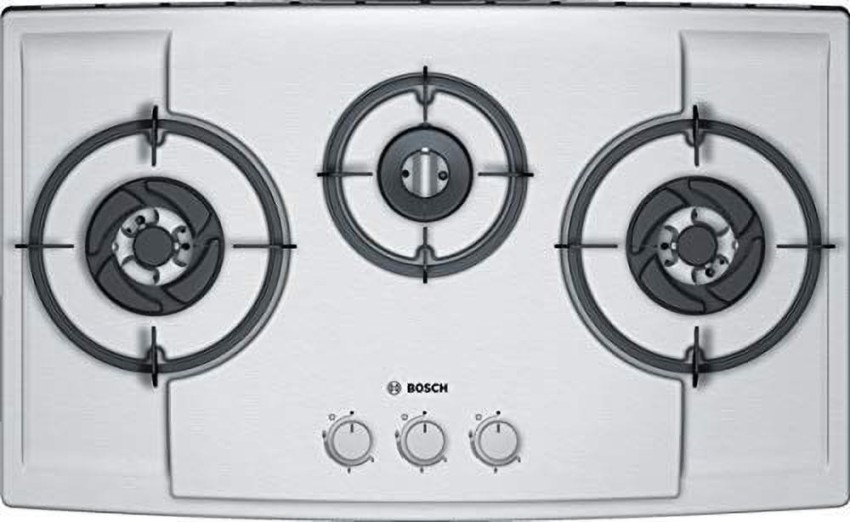 BOSCH Gas Hob 3 Burner Gas Stove 1 Work 1 Standard Burner