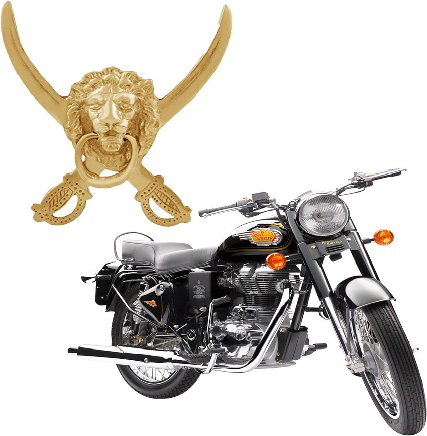 Bullet bike store golden colour