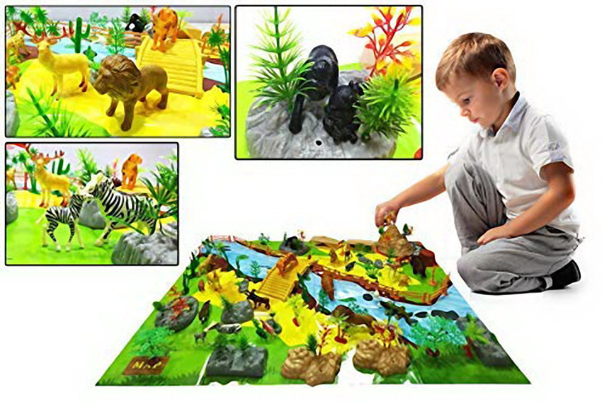 Animal kingdom toy set best sale