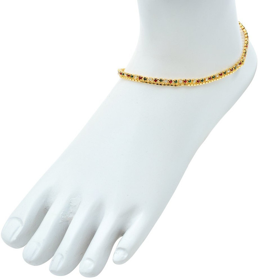 Details 86+ white gold anklet bracelet super hot in.duhocakina