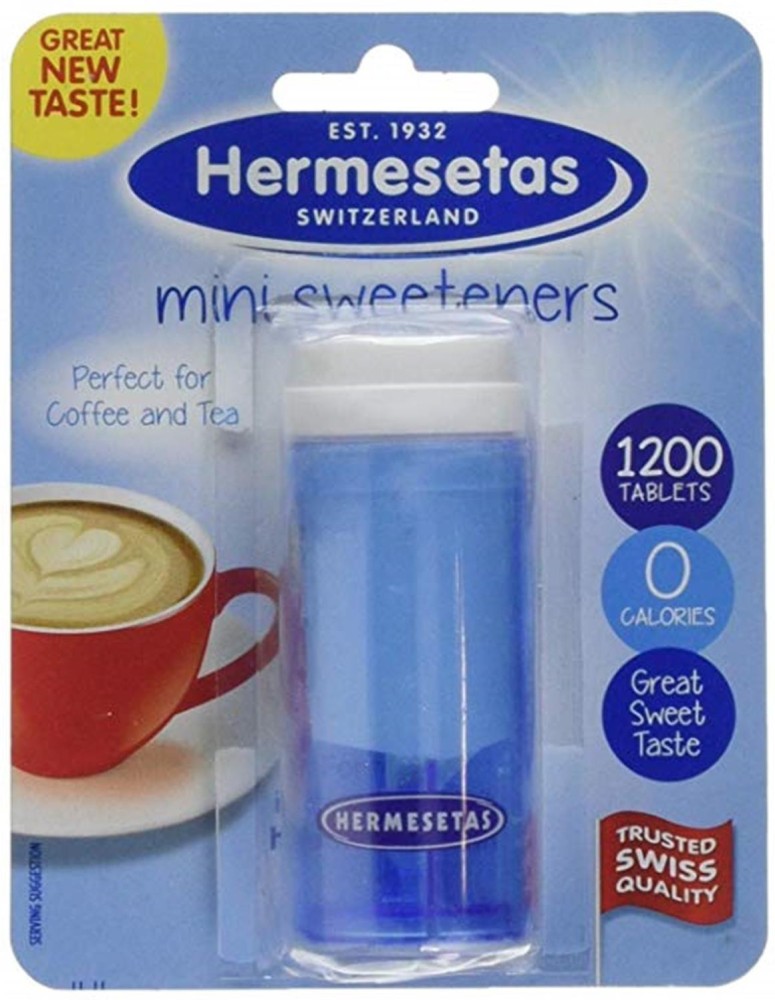 Hermesetas Without Aspartame 500 + 200 Tablets