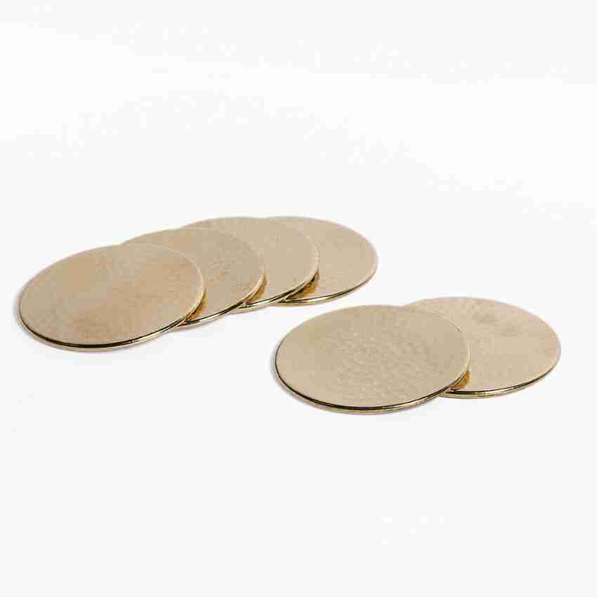 Fanusta Round Metal Coaster Set Buy Fanusta Round Metal Coaster