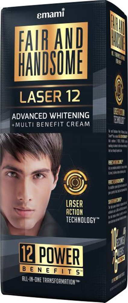 EMAMI Fair And HandSome Laser 12 Advanced Price in India - Buy 