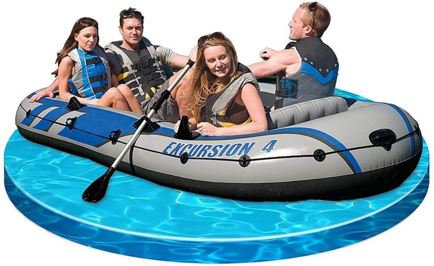 VW Excursion 4 Inflatable Rafting and Fishing Boat Inflatable Pool  Accessory Price in India - Buy VW Excursion 4 Inflatable Rafting and Fishing  Boat Inflatable Pool Accessory online at