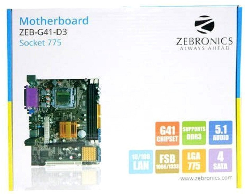 Zeb g41 sale d3 motherboard