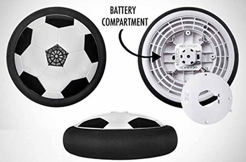 Air powered store soccer disk