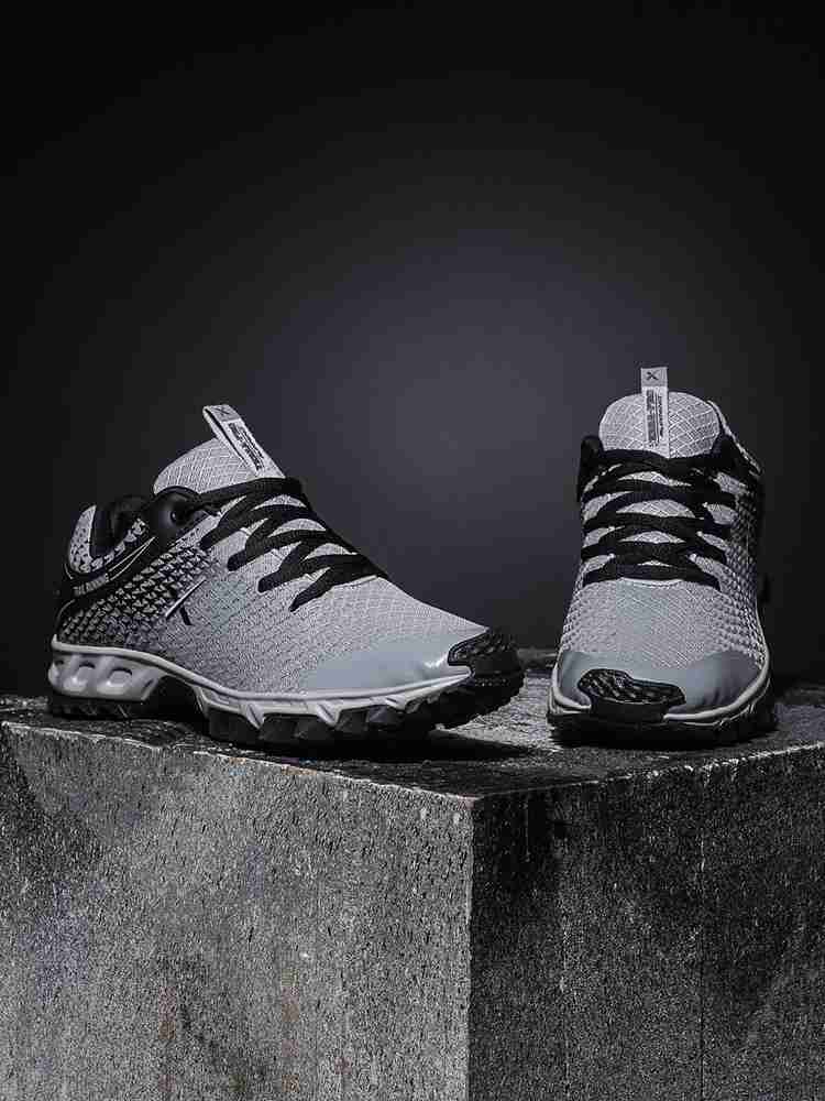 Hrx by hrithik roshan men grey running shoes top