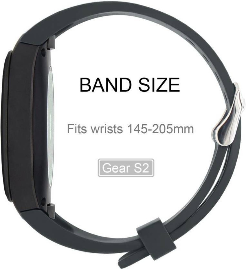 CellFAther Large 22mm Samsung Galaxy Gear S2 SM 720 SM 730 Gray Smart Watch Strap Price in India Buy CellFAther Large 22mm Samsung Galaxy Gear S2 SM 720 SM 730 Gray Smart Watch Strap online at Flipkar...