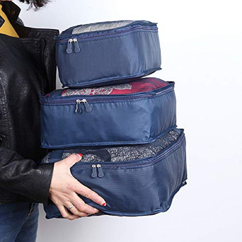 Suitcase deals packing pouches