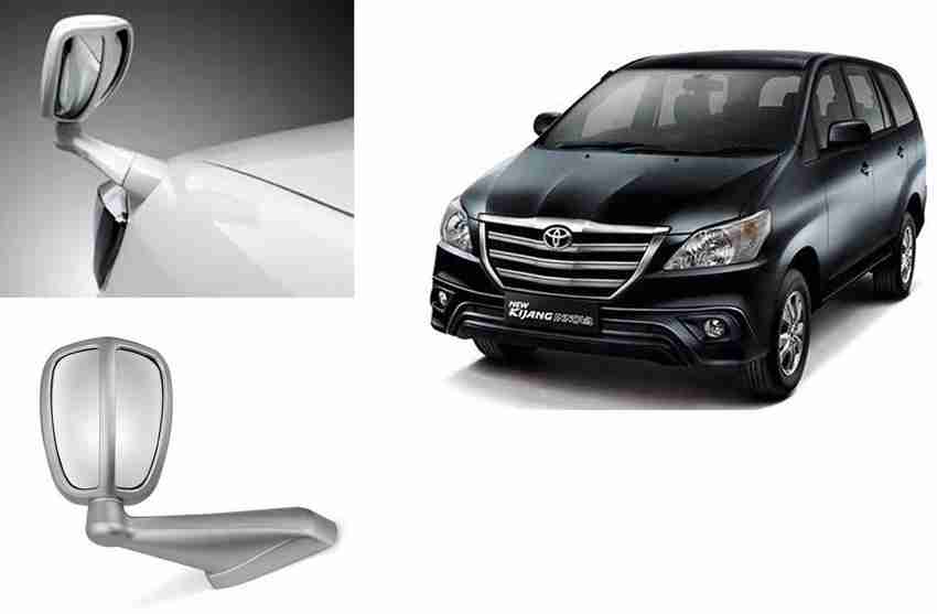 AUTO PEARL Manual Dual Mirror For Toyota Innova Price in India