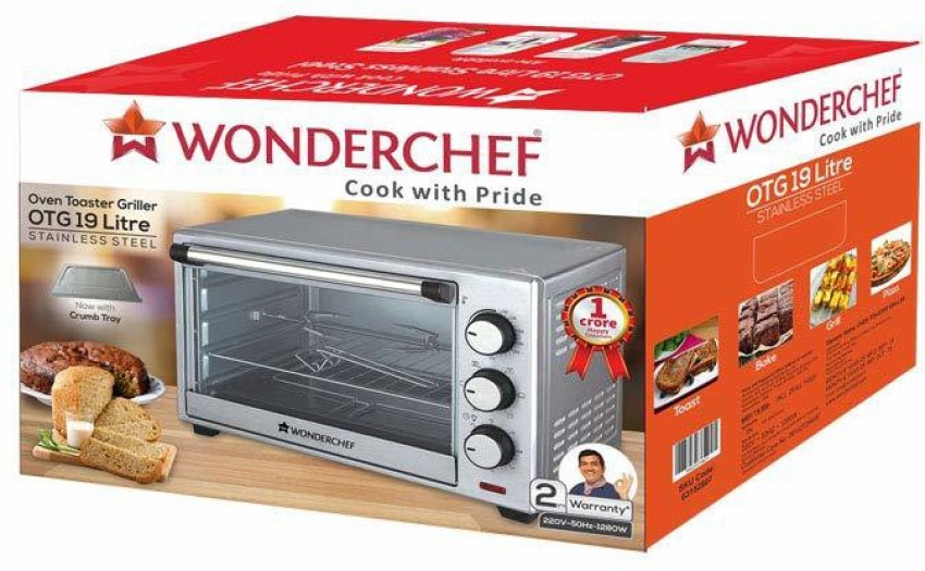 Wonderchef oven toaster on sale griller otg 19l