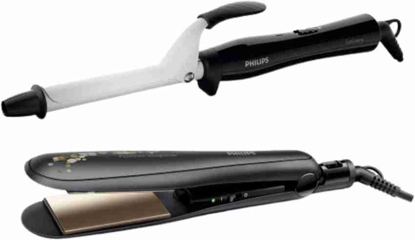 Philips kerashine hair straightener and curler best sale