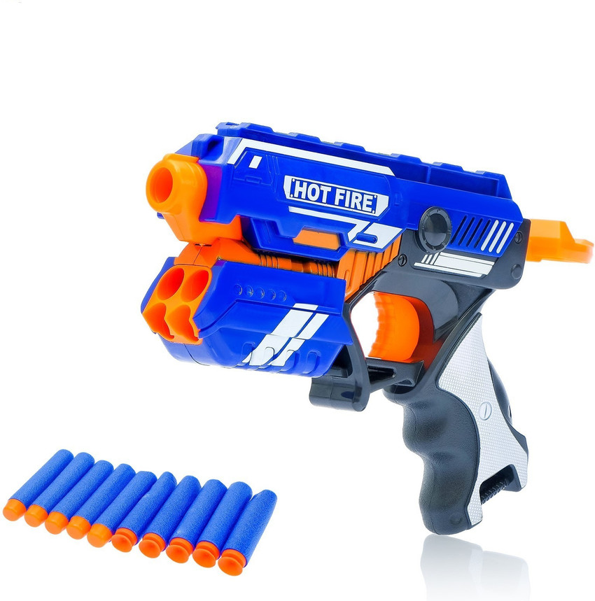 FIDO Blaze Storm Manual Soft Bullet Gun with 10 Soft bullets Guns