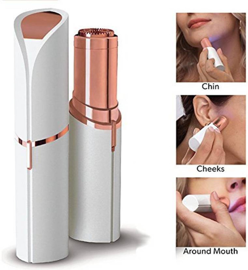 MACVL5 Face Hair Remover Upper Lip Chin Eyebrow Trimmer Shaver Machine  for Women Runtime Cordless Epilator Cordless Epilator Price in India  Buy  MACVL5 Face Hair Remover Upper Lip Chin Eyebrow Trimmer