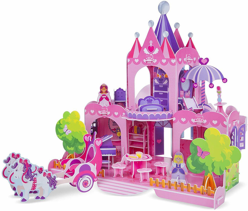 Melissa & doug 3d puzzle castle outlet