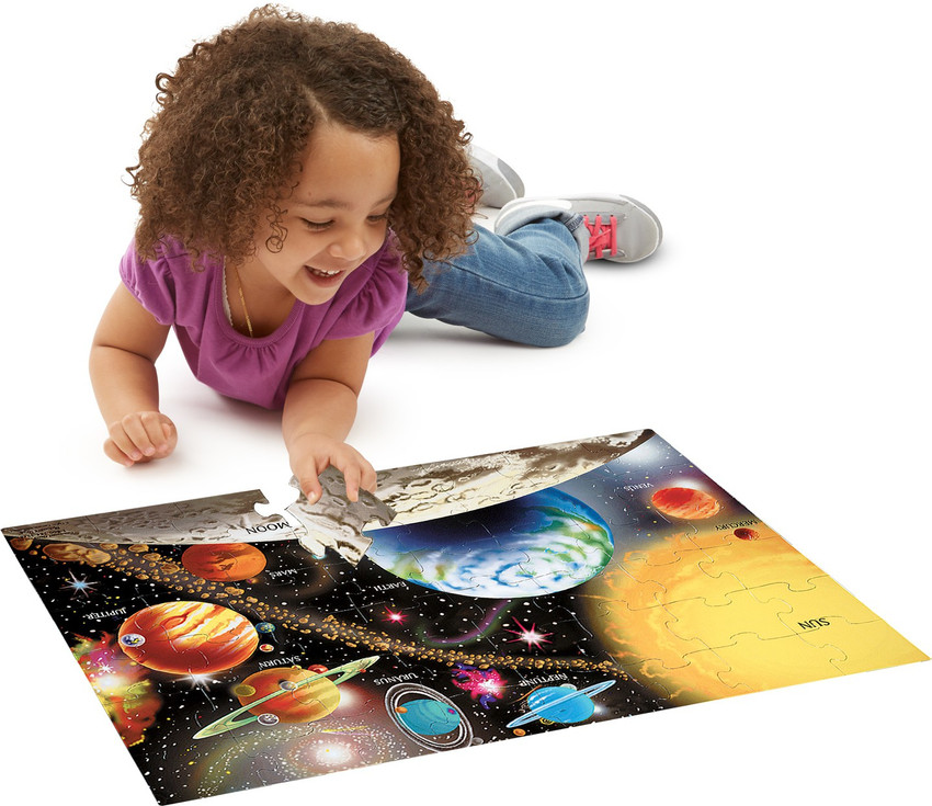 Melissa & doug solar system sales floor puzzle