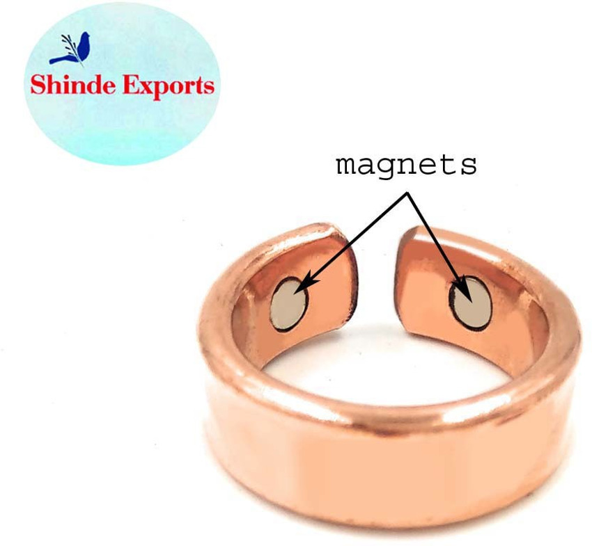 shinde exports pure copper magnetic ring Copper Ring Price in