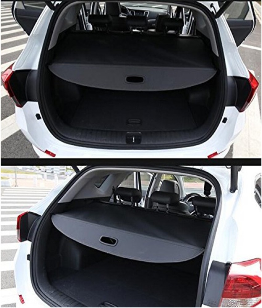 AutoTrends Trunk Security Shield Cargo Cover High Quality Car Trunk Shade  Security Cover Black - Price in India