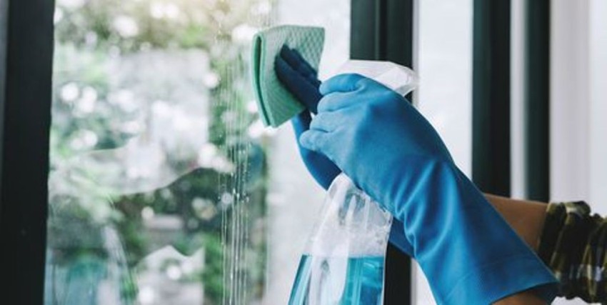 Glass cleaning clearance gloves