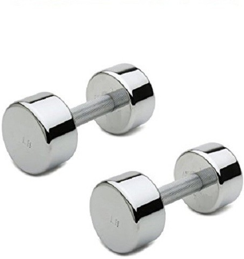 Aurion by 10Club Dumbbell with Soft Padded Cushion Handles 4 KG X 2 Heavy Dumbbells Fixed Weight Dumbbell
