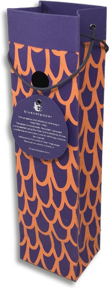 Good things come in orange packages! These lovely recycled pouches