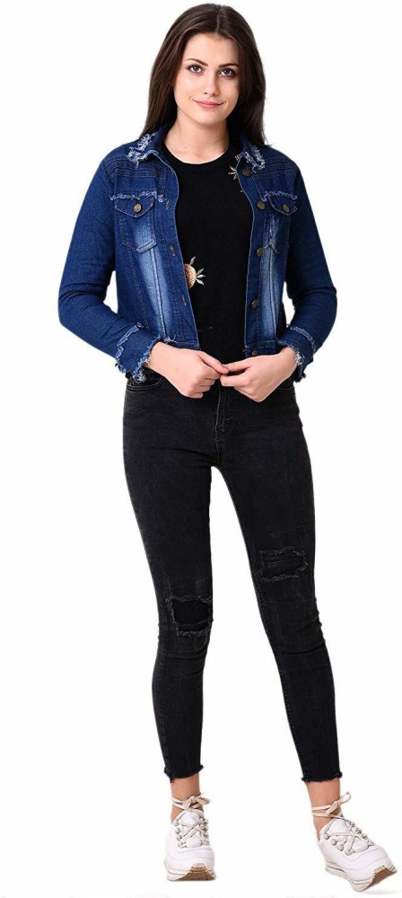 Jeans jacket outlet on flipkart