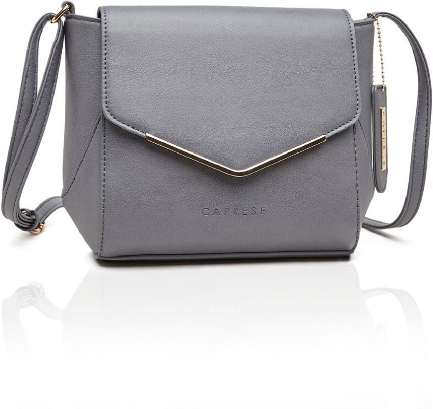 Caprese Grey Sling Bag Sling Medium Sky Blue