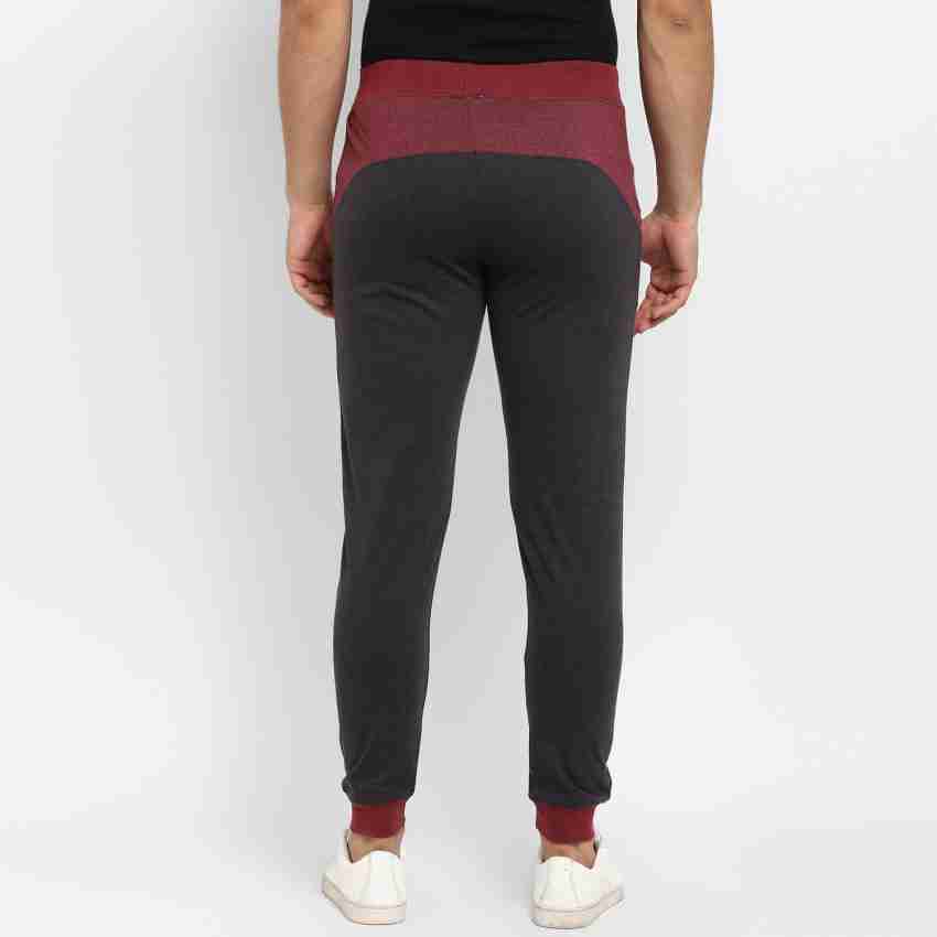 FastColors Solid Men Black Track Pants - Buy FastColors Solid Men