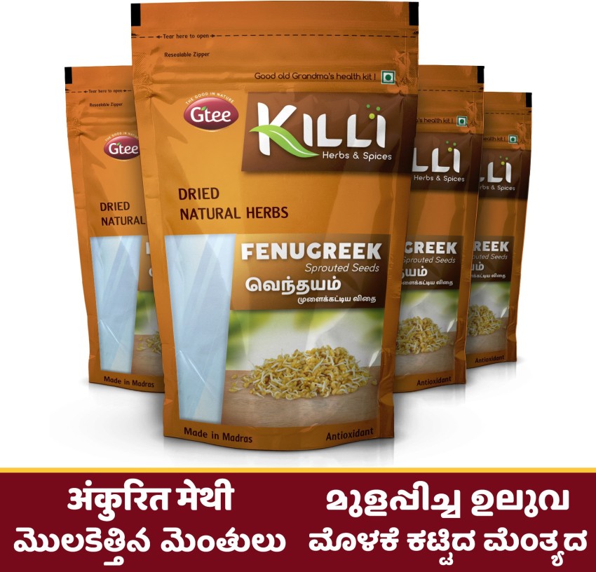 KILLI Sprouted Fenugreek Price in India Buy KILLI Sprouted