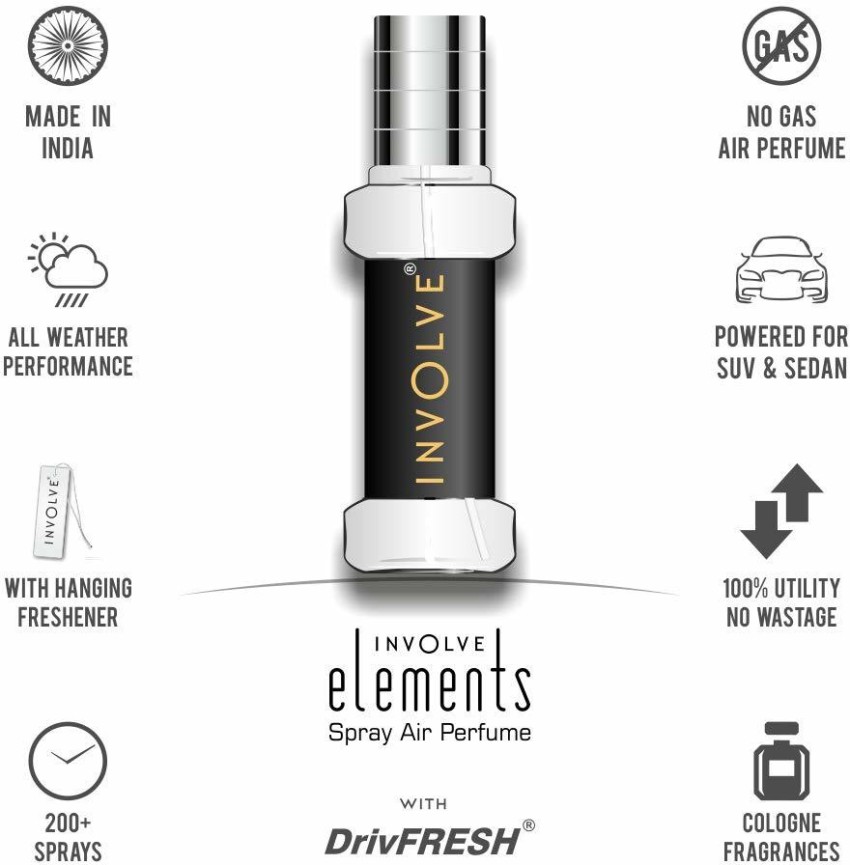 Involve® ONE - Mojito Lemon : Fiber Car Perfume - Involve Your Senses