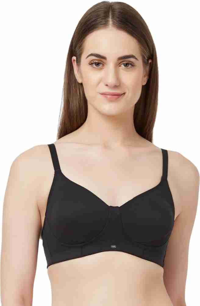 SOIE Full Coverage Encircle Non-Padded Non-Wired Bra Women Full Coverage Non  Padded Bra - Buy SOIE Full Coverage Encircle Non-Padded Non-Wired Bra Women  Full Coverage Non Padded Bra Online at Best Prices
