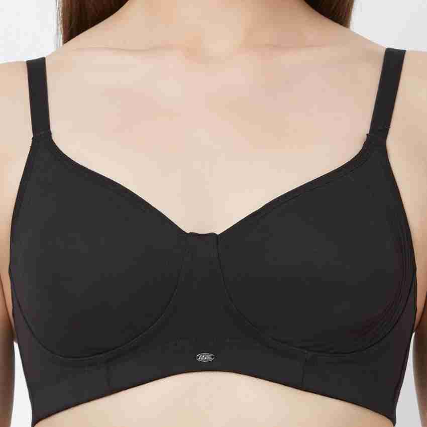 Buy SOIE Women's Full Coverage Encircled Non Wired Bra (Pack of 2) -  Multi-Color online