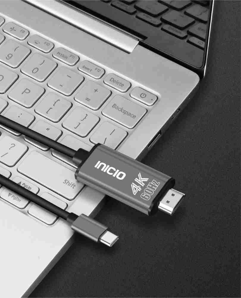 INICIO HDMI Adapter 1.8 m USB Type C To HDMI 4K 60Hz 1.8m Cable