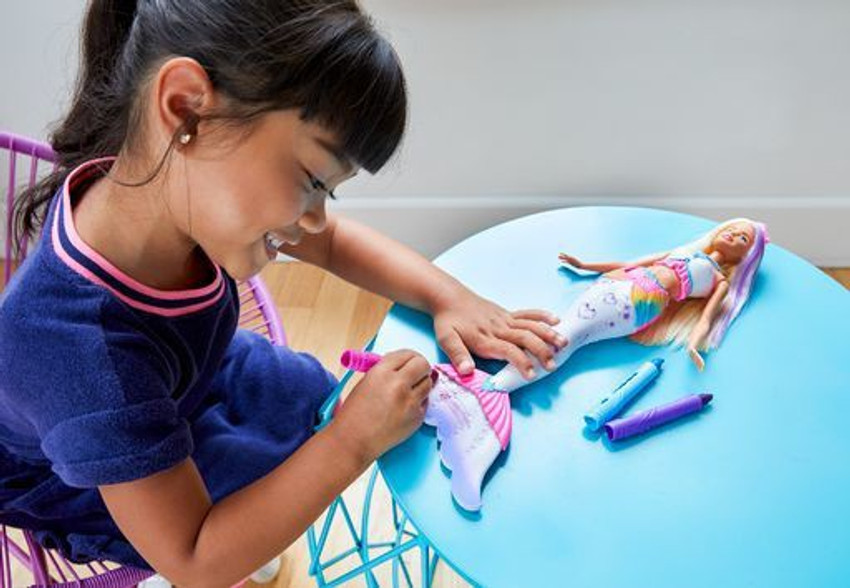 Barbie color best sale magic mermaid