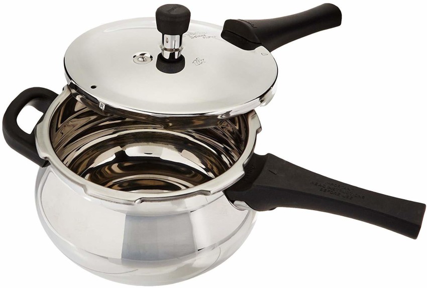 Prestige alpha deluxe induction base stainless steel pressure online cooker