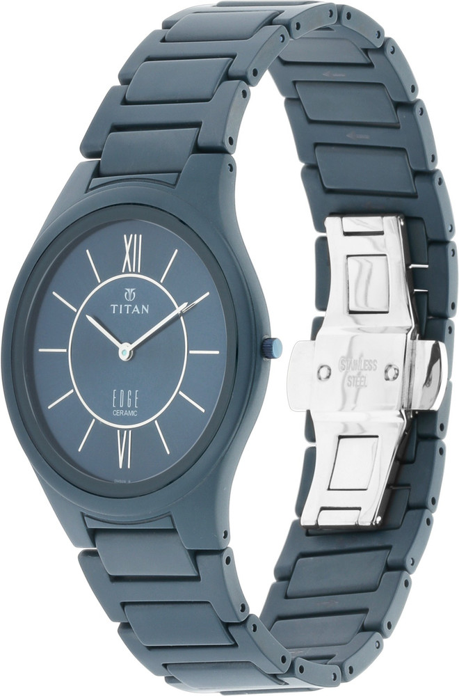 Titan NN1696QC05 Edge Ceramics Analog Watch For Men Buy Titan