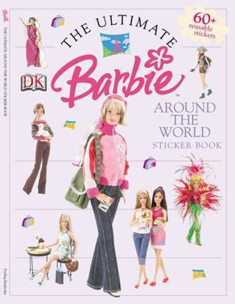 Barbie doll sticker book online