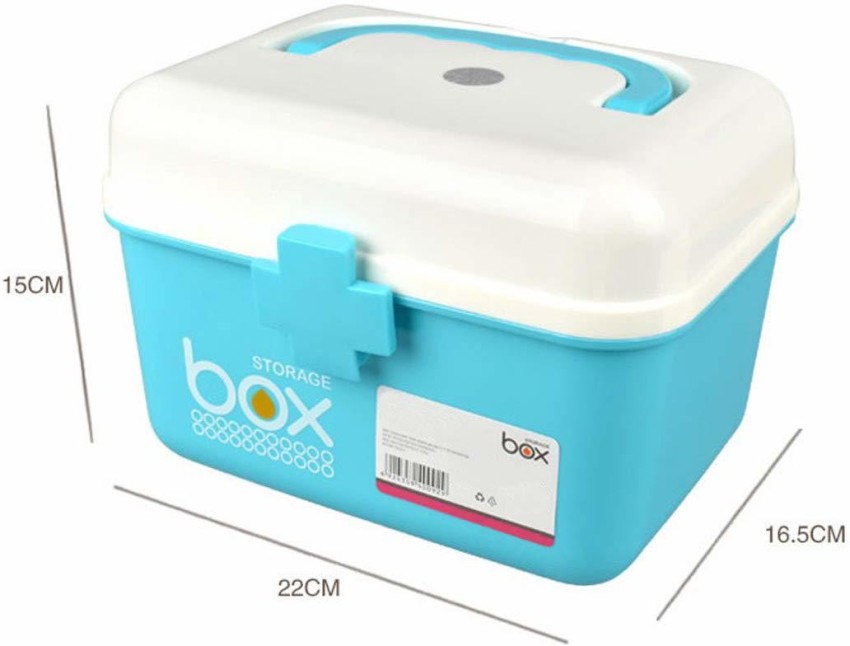 SHAFIRE Portable Storage Box Medicine Box First Aid Kit Drugs Baby