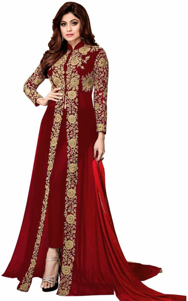 Long anarkali suit flipkart top