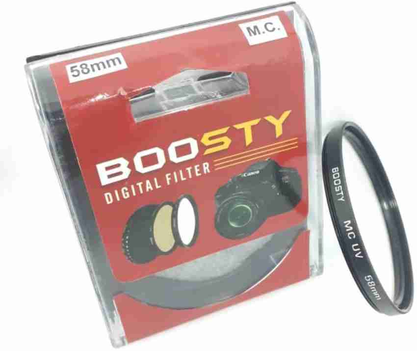 BOOSTY 58mm mc uv Filter for Canon Eos 200D,800D,1300D,1500D,3000D